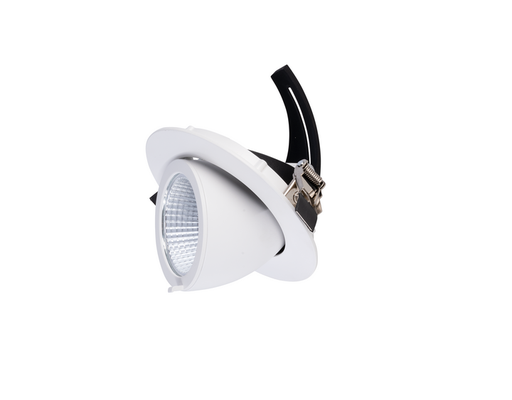 [/TLK520W036X0] TECO LED Uittr. DL SATURNO 5'' 20W 36° 3000K Ra90 Zdr.Driver + Vrouw. stek. 15cm