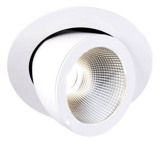 [/TLK740N036X0] TECO LED Uittr. DL SATURNO 7'' 40W 36° 4000K Ra90 Zdr.Driver + Vrouw. stek. 15cm