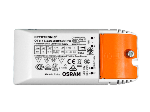 [/TLK789PHD] Driver 18W Phase dim 500mA voor LED TECO AR111/KHEO