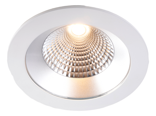 [/TLK840W060X2] Downlight LED TECO CILENA 8'' 40W 60° 3000K IP20 sans driver + Female con. 15cm