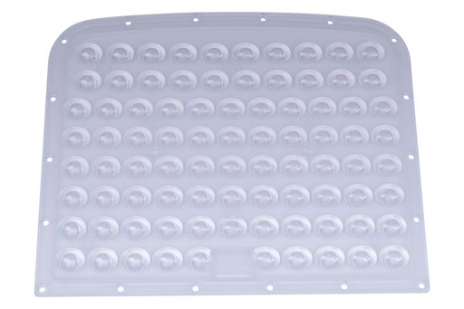 [/TLUMLENS90120240] Asymmetrische lens T4 90°x140° voor LUMI 152/200/240W