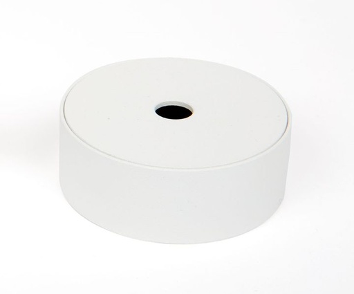 [/TLY6040R000W] Ronde rozet 60x40 voor TECO LED-Pendelprofiel KAMELEON Wit