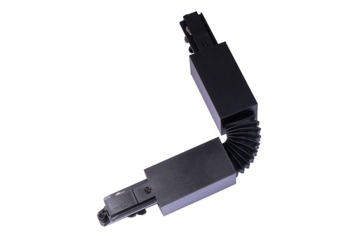 [/TLZ000BADJ90] Regelbare connector tot 90° Zwart voor Teco 3P-Track