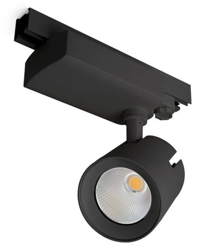 [/TLZ050W036HB] DONDRA+ LED-Tracklight 3P TECO 50W 3000K 36° Ra 90 Zwart