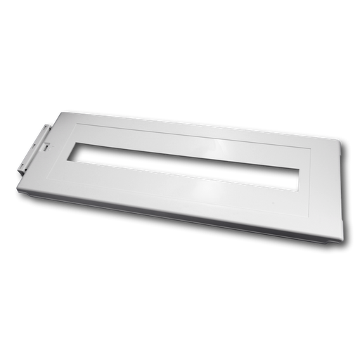 [/TM200W] kunststof afdekplaat H=200mm 24MOD. met scharnier