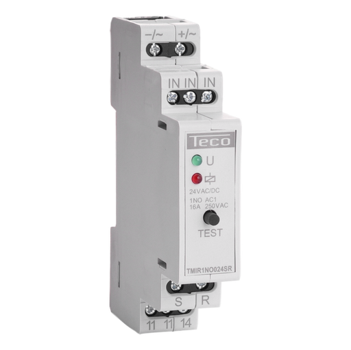 [/TMIR1NO024SR] Fernschalter Teco 1no 16A 24V met SET und RESET