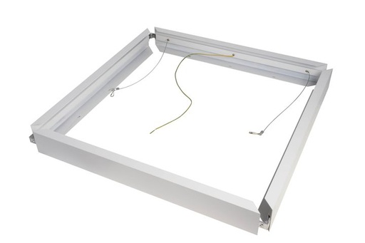[/TYAB0006060W] Cadre apparent  Blanc pour dalle Led 60x60