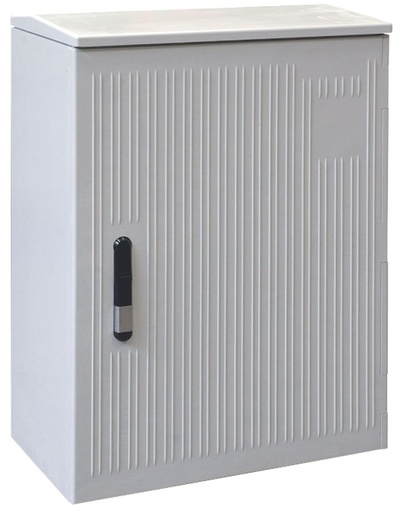 [/UCHRSDZ0] Armoire de trottoir DIN 0 830x590x330 porte rayée