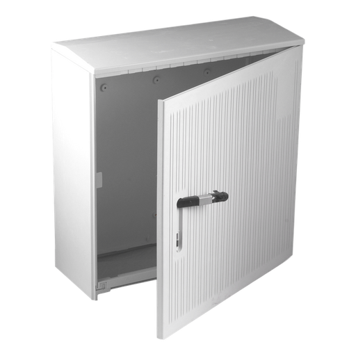 [/UCHRSDZ1] Voetpadkast DIN 1 830x785x330 geribde deur