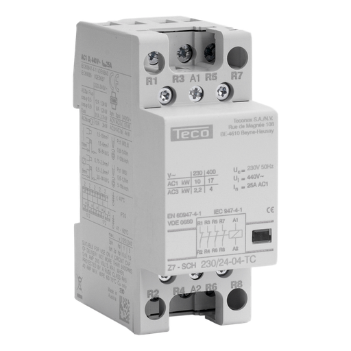 [/Z7SCH2302404] Contacteur Teco 230VAC 25A 4NF