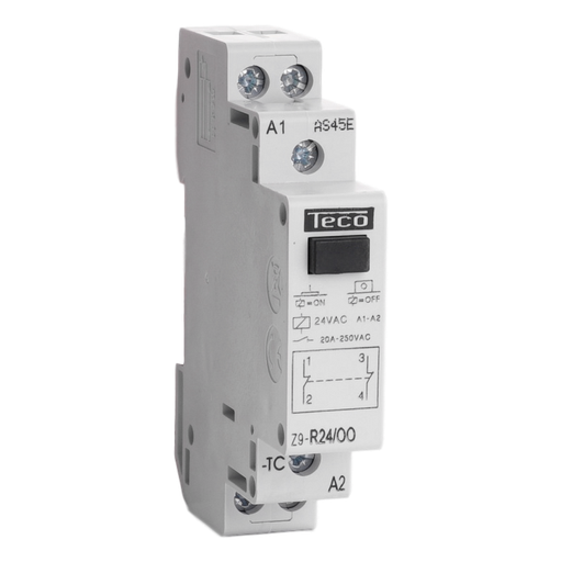[/Z9R24OO] Installatierelais Teco 24VAC 20A 2NG