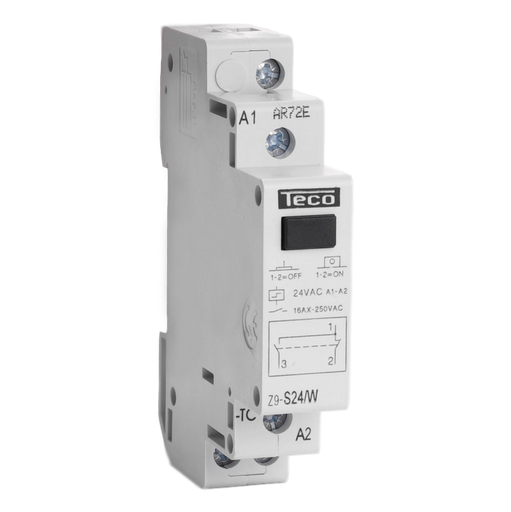 [/Z9S24W] Impulsrelais  Teco 24VAC 16A 1WIS