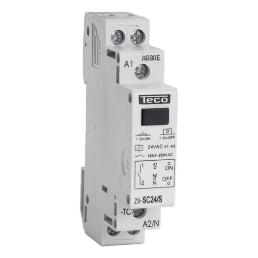 [/Z9SC24S] Zentral gesteuerter Fernschalter Teco 24VAC 16A 1NO