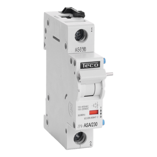 [/ZP9ASA230] Afstand uitschakelspoel Teco 110-415VAC 110-220V DC