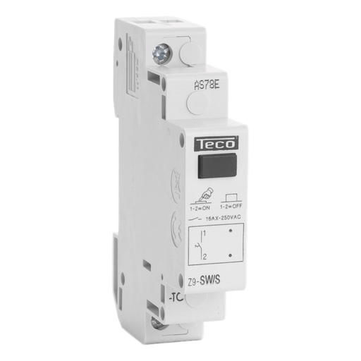[/ZSWS] Schakelaar Teco 230VAC 16A 1NO