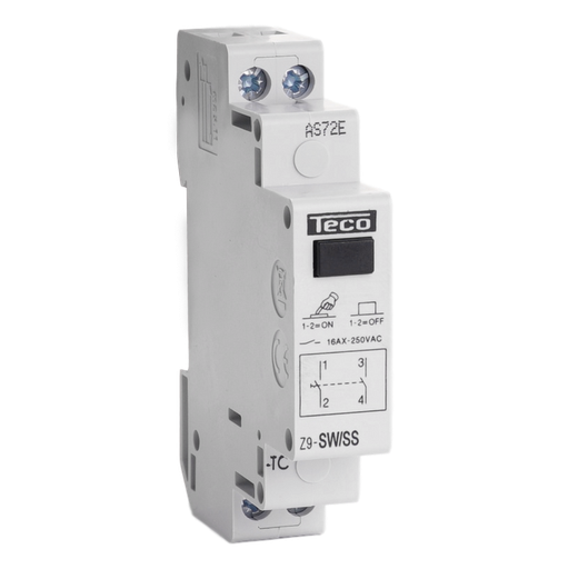 [/ZSWSS] Schakelaar Teco 230VAC 16A 2NO