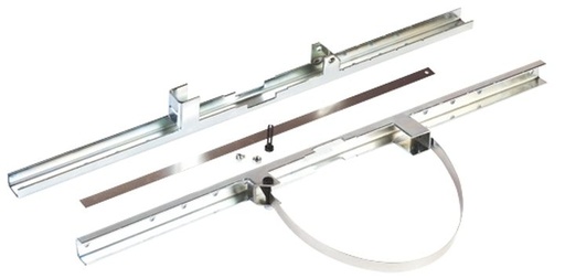 [/484203040] Fixation poteau Argenta Largeur 300/400mm (2 pcs)