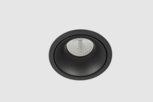 [/AKHE06DP582B] KHEO inbouw 6W 2700K Zwart+  Phase cut driver