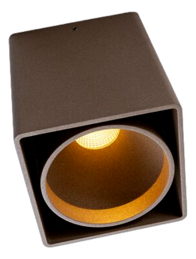 [/BC1KUANA2700KC] (AS)KUANA 9W carré 2700K Champagne