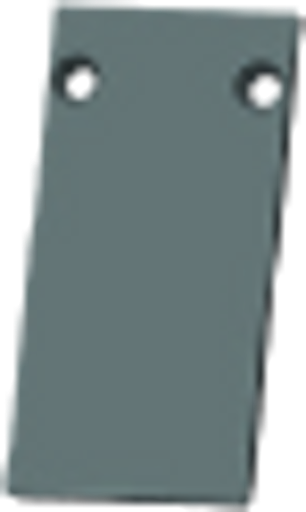 [/ACAPTRACK4854B] Eindkap Spoor 48V Zwart H 54