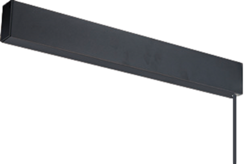 [/ALIM100SUSTRACK48B] (AS)Bestuurderskast 100W 48V Rail hangende kabel 1,5m Zwart + connector