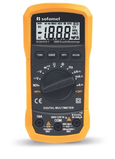 [/SOFDM-600] Digital multimeter optical