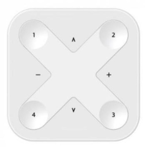 [/BUTTONLRXPRESSW] Boutton CASAMBI Xpress 8 functies + dimmen LR Wite