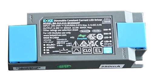[/BK-DUL010-B0350ADF] Driver MULTI-DIM 6-42V 0,10-0,35A CC 10W+ con.mal.+NFC