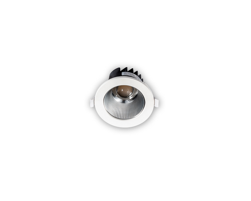 [/TKOM410CCTXWR] Downlight LED KOMET-R 4'' 10W 3K-4K IP54 Prysm.Reflektor Alu - Ohne Treiber