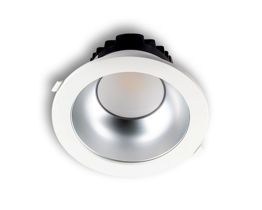 [/TKOM730CCTXWD] Downlight LED KOMET 7'' 28W 3K-4K IP54 Diffuser + Alu mat - Ohne Treiber
