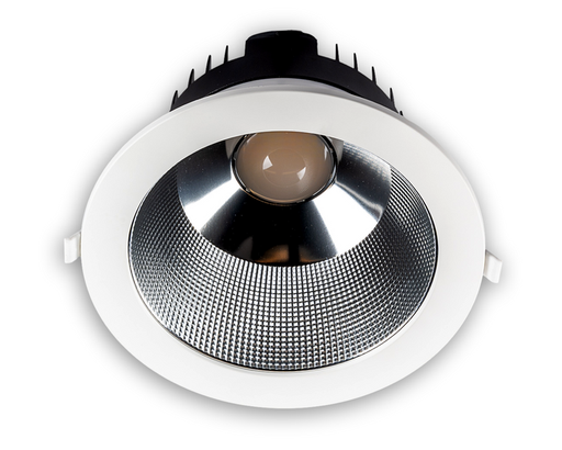 [/TKOM835CCTXWR] Downlight LED KOMET-R 8'' 35W 3K-4K IP54 Prysm.Reflector Alu - Zonder driver