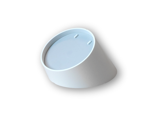 [/BUTTONSRBASEWH] Base en aluminium pour bouton SR5P (fix.magnétique) blanc.