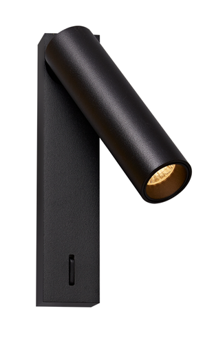 [/TIBSWR27B] Wandspot TIBET-3 verstellbar auf Basis 5W 2700K 34° (inkl. Driver) schwartz